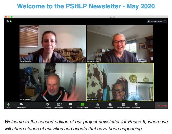 PSHLP Newsletter May 2020