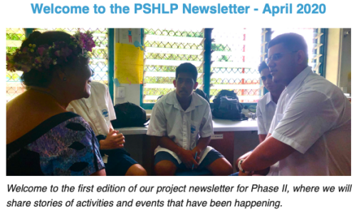 PSHLP News April 2020