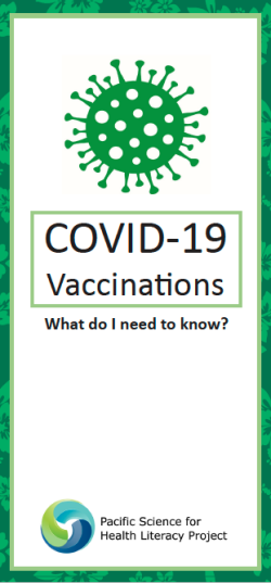 COVID-19 Pamphlet cover